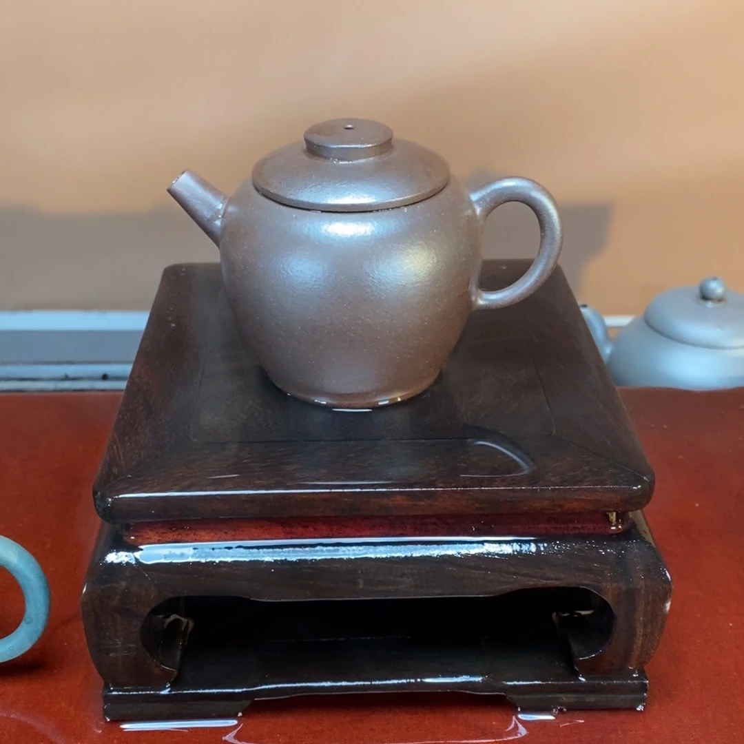 茶杯紫砂高端130cc紫泥高温巨轮