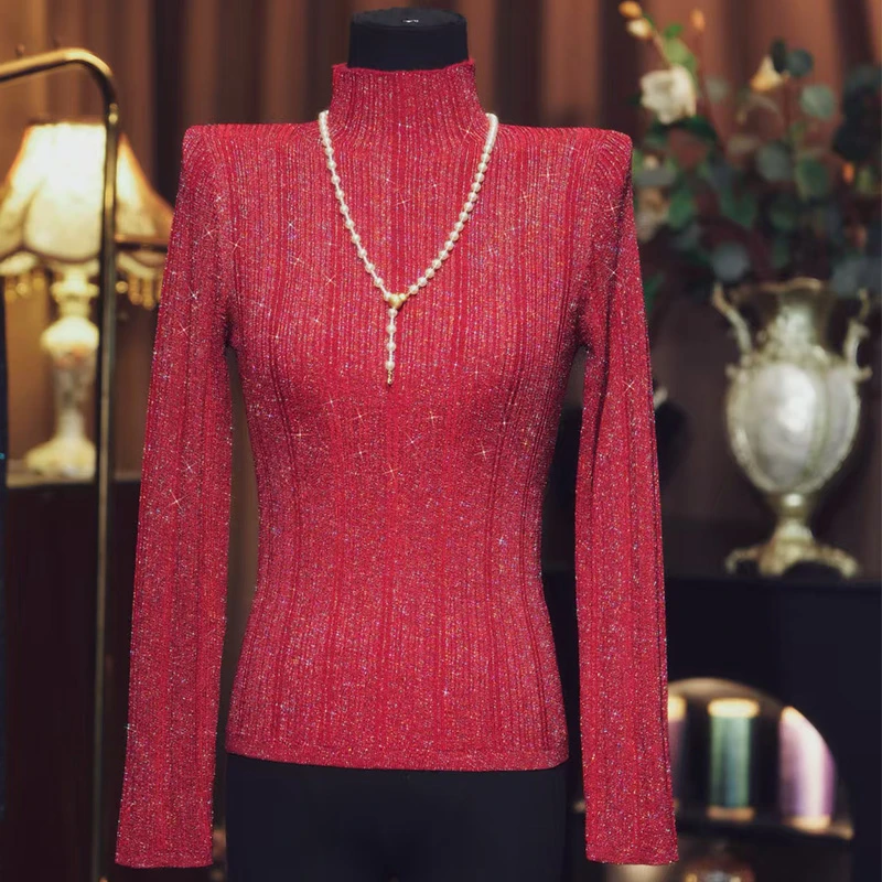 [新年红]2026冬[新品]意大利水晶纱UON036正品舒适可外穿精致打底