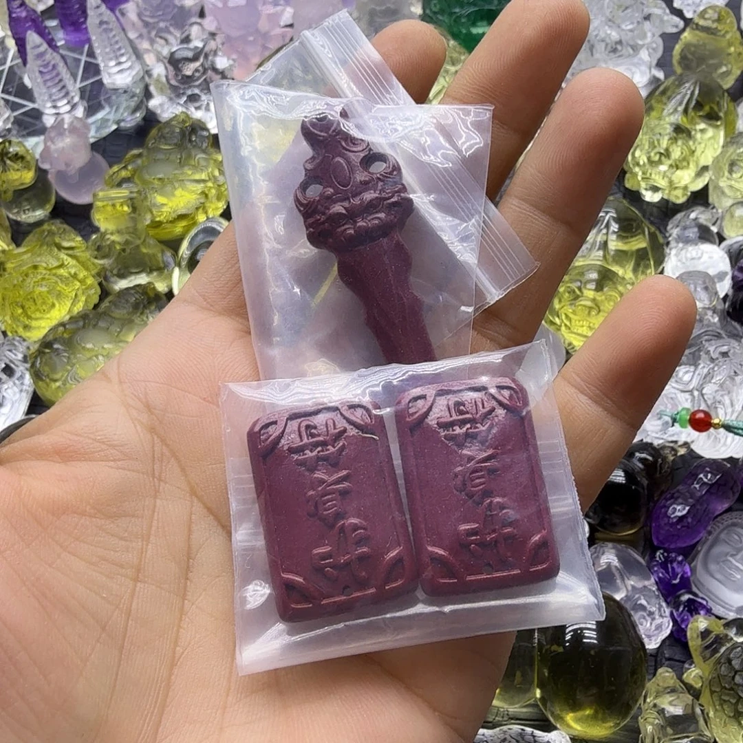 用***3未镶嵌水晶吊坠(不含链)