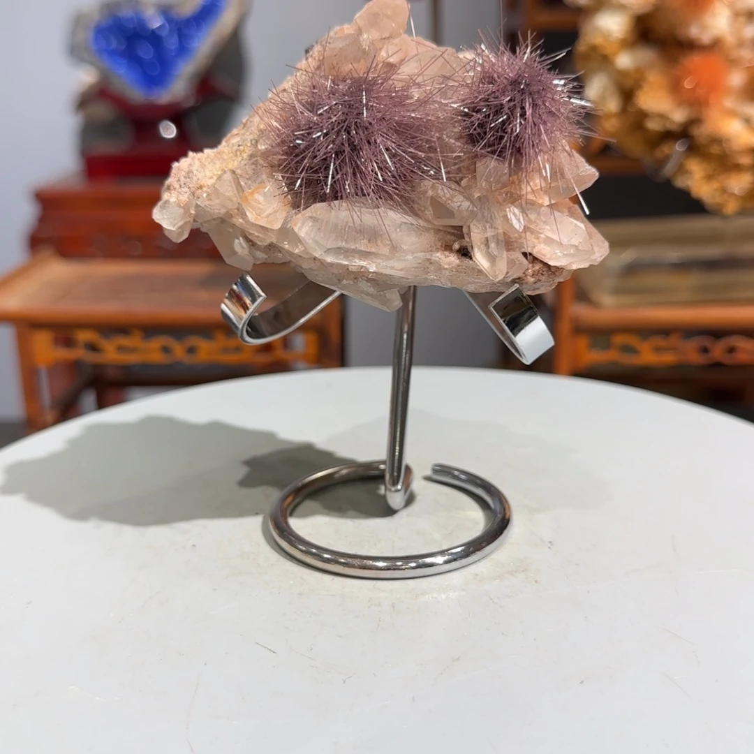 紫砂茶周边矿物晶体摆件