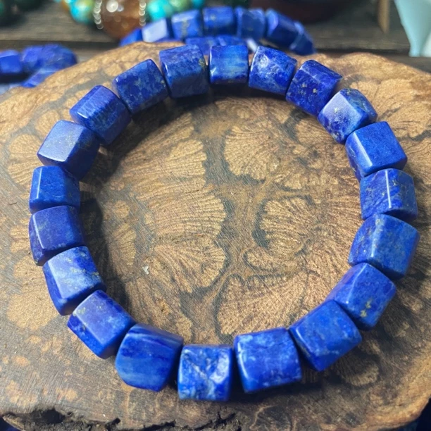 青金石原创精品手串直切老矿手链（多样性发货）