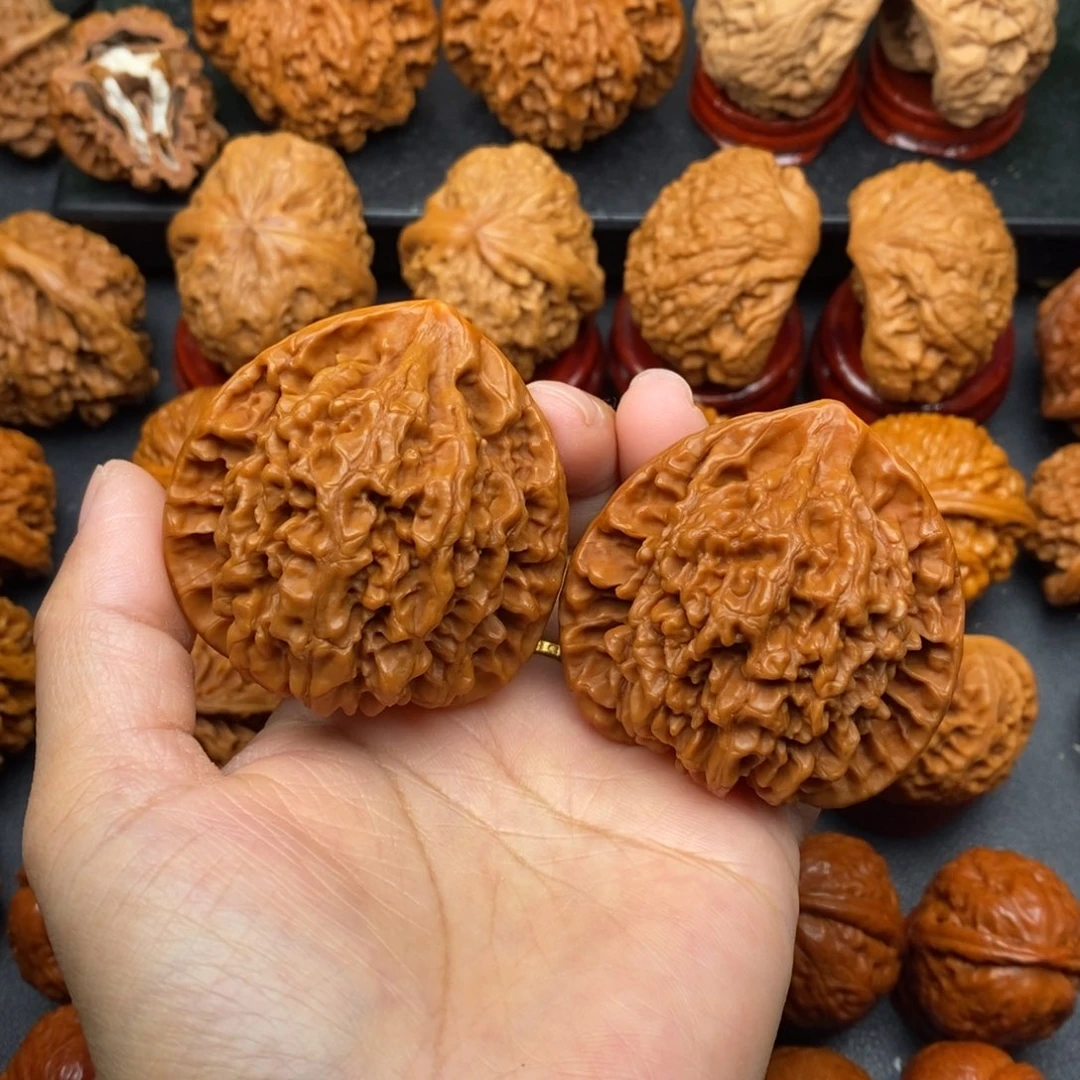 文玩核桃把件51官帽