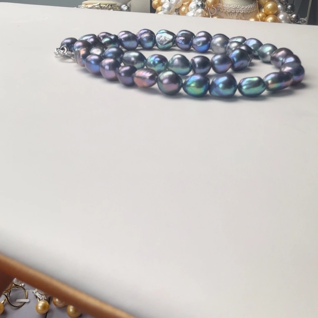 未镶嵌颈饰淡水珍珠