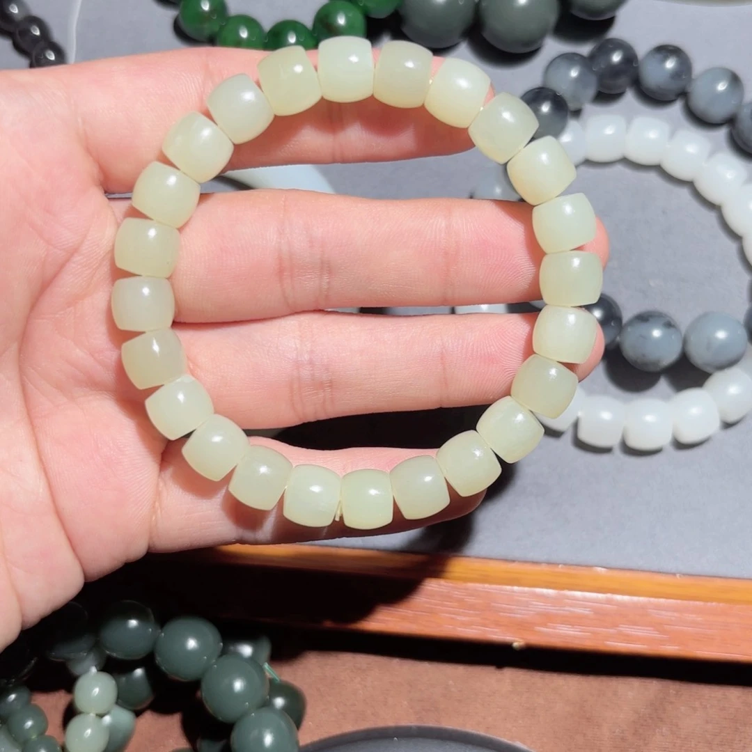 和田玉手链未镶嵌