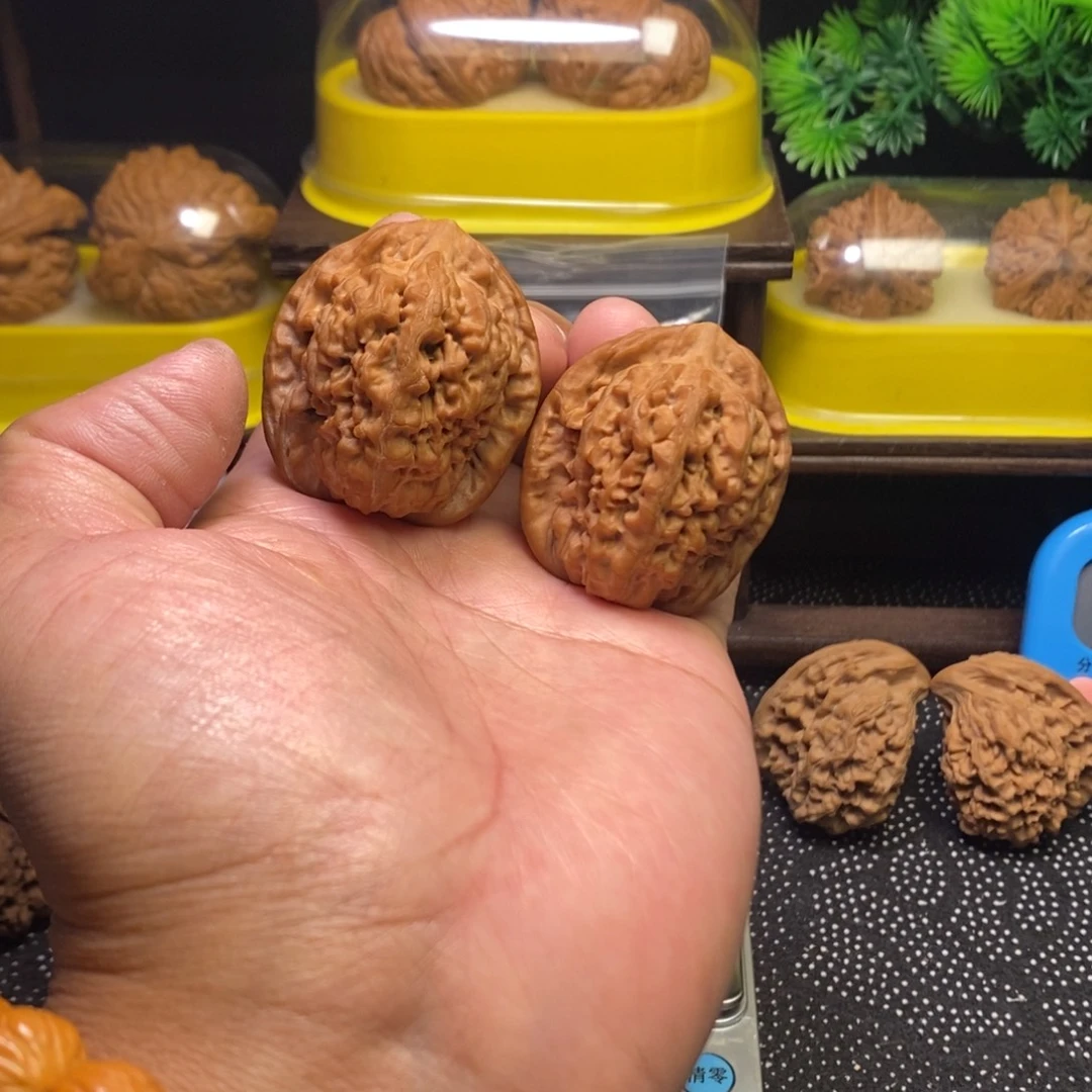 吊坠文玩核桃莲花40