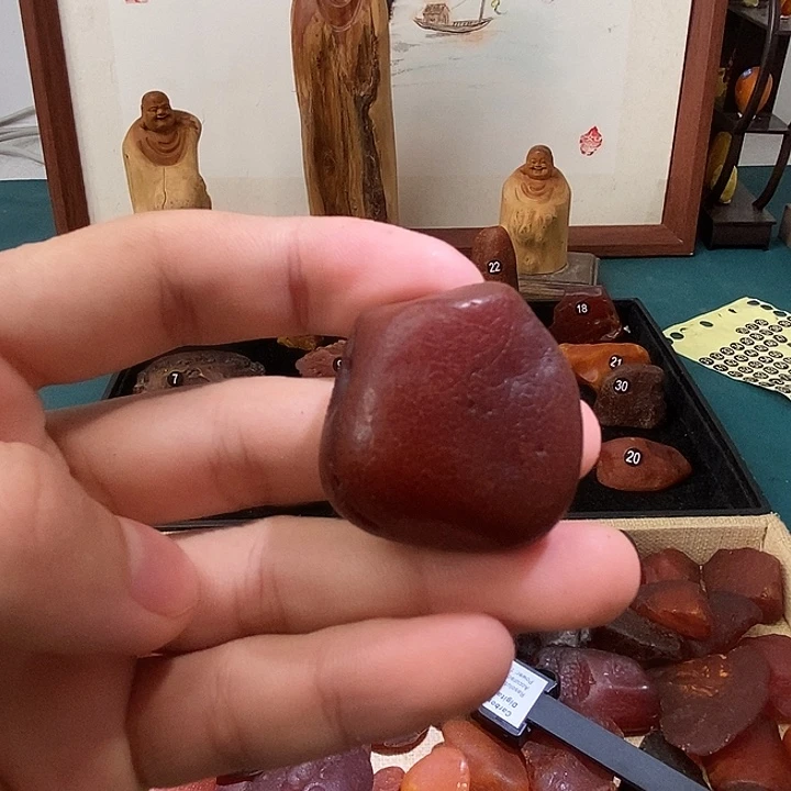 裸石琥珀未镶嵌蜜蜡