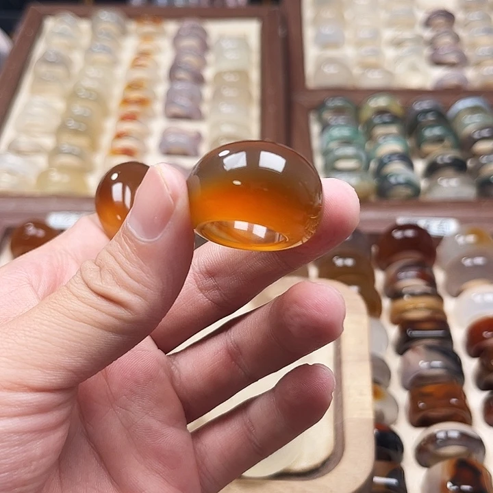 玛瑙/玉髓未镶嵌戒指8