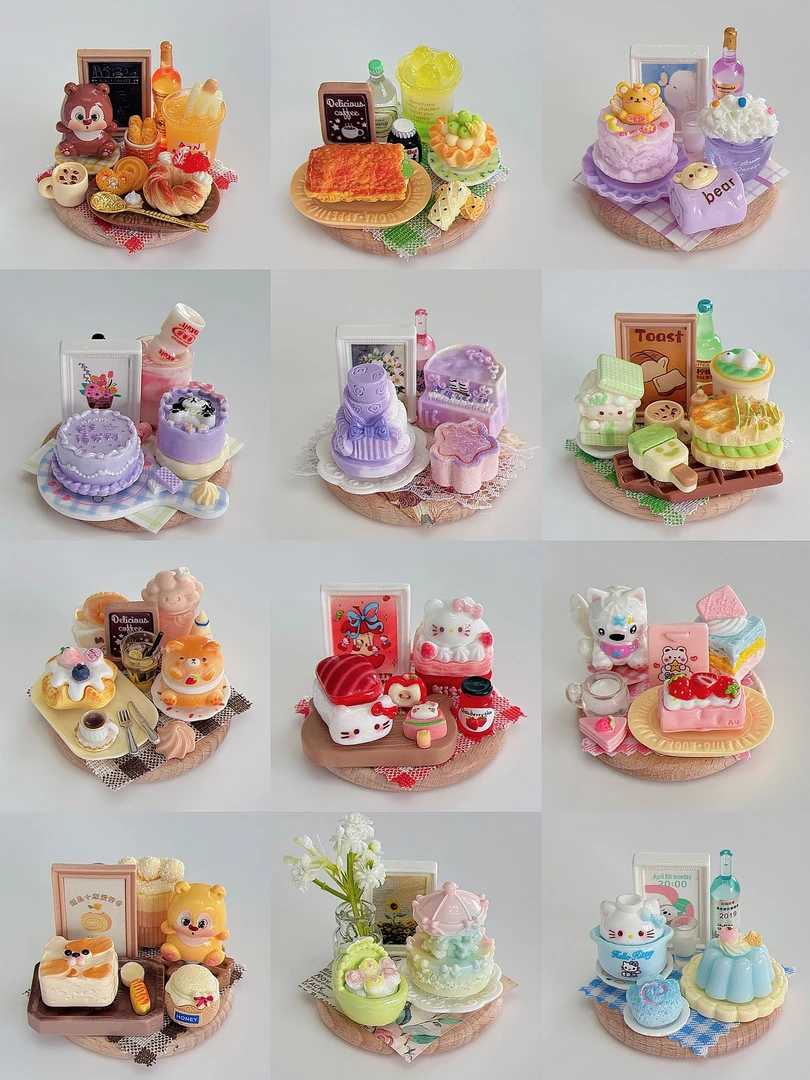 （补米链接）食玩diy手工冰箱贴摆台定制款高定