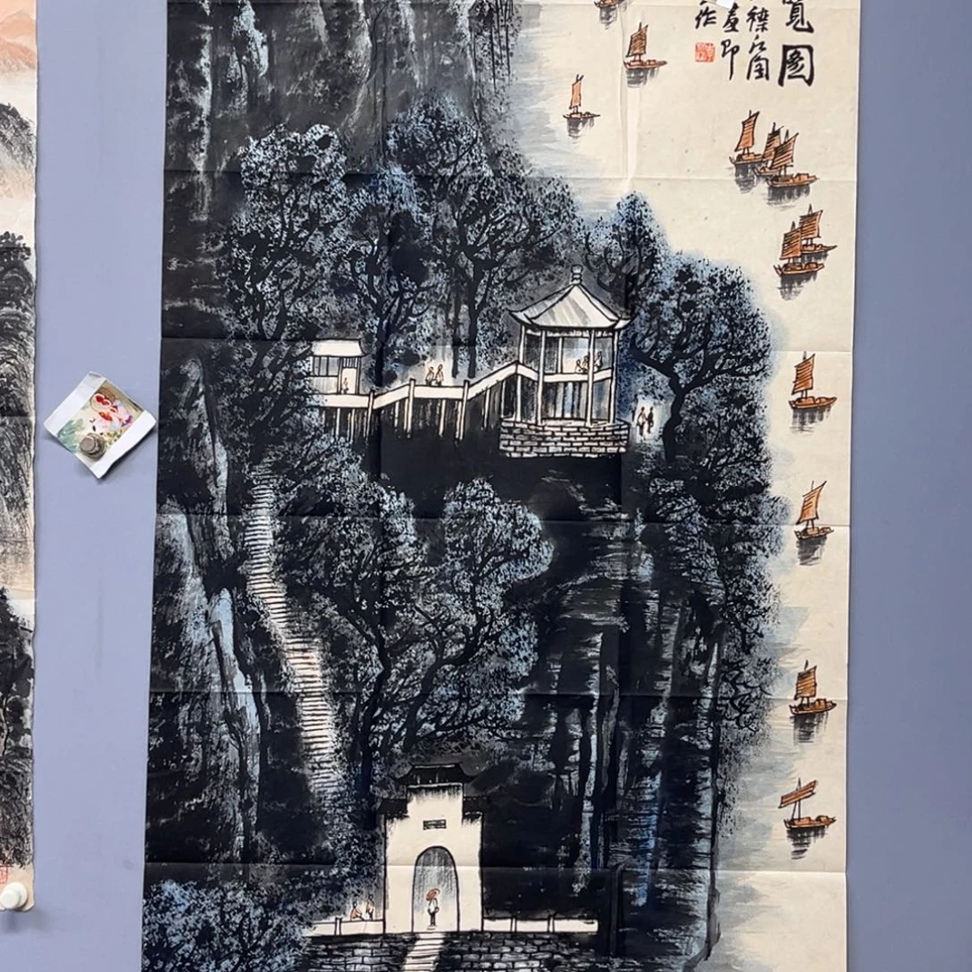 痕***迹库存作品清理低价可得