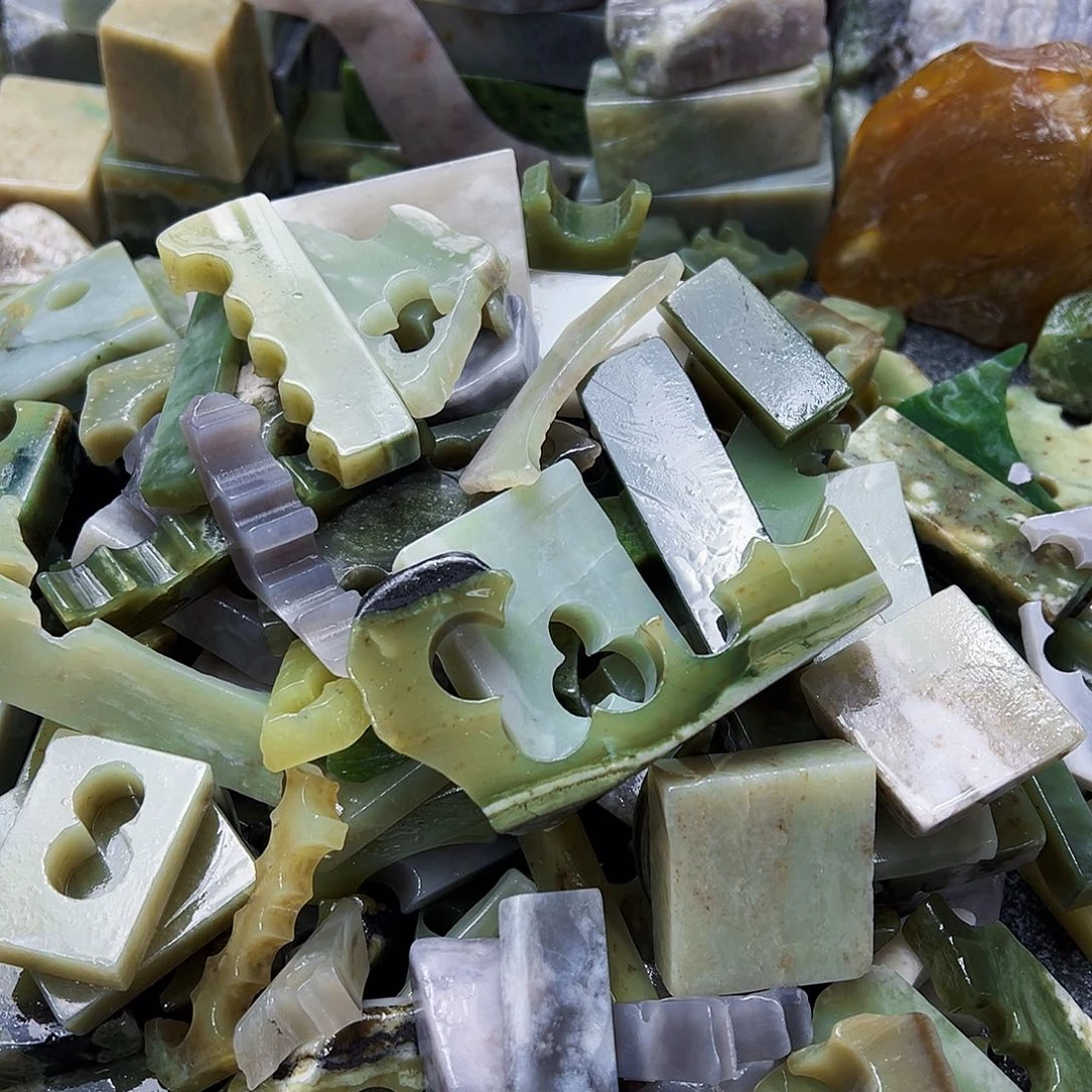 和田玉（糖玉）珠宝半成品未镶嵌