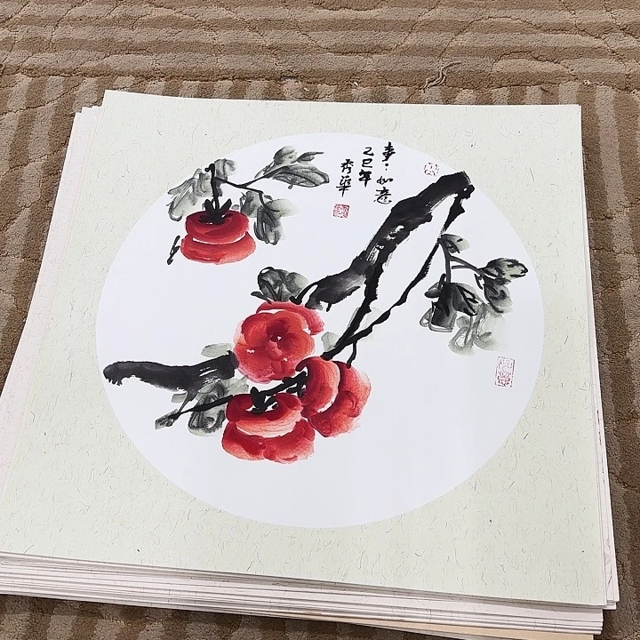国画花鸟的翅膀和翅膀是