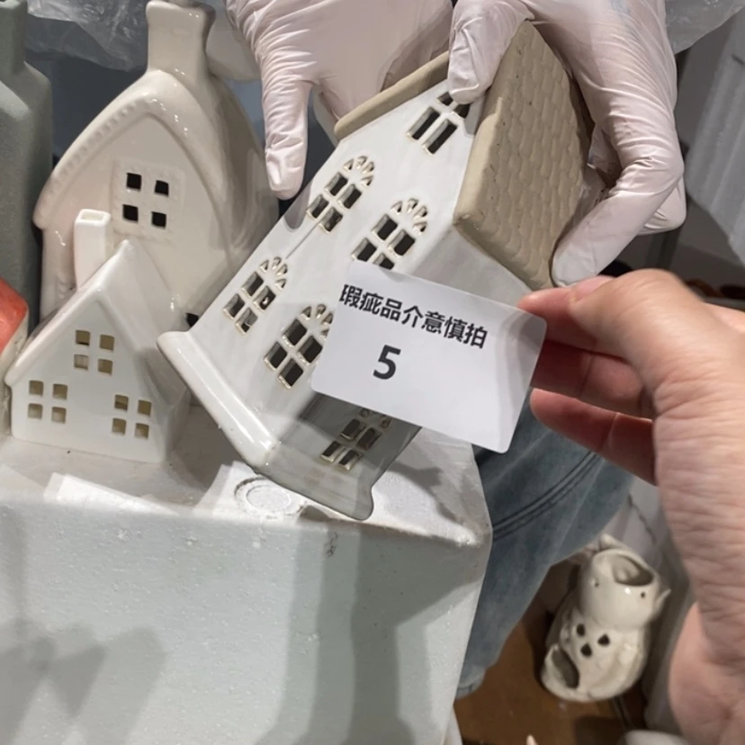 【闪购商品】摆件只*i陶瓷摆件瑕疵特卖