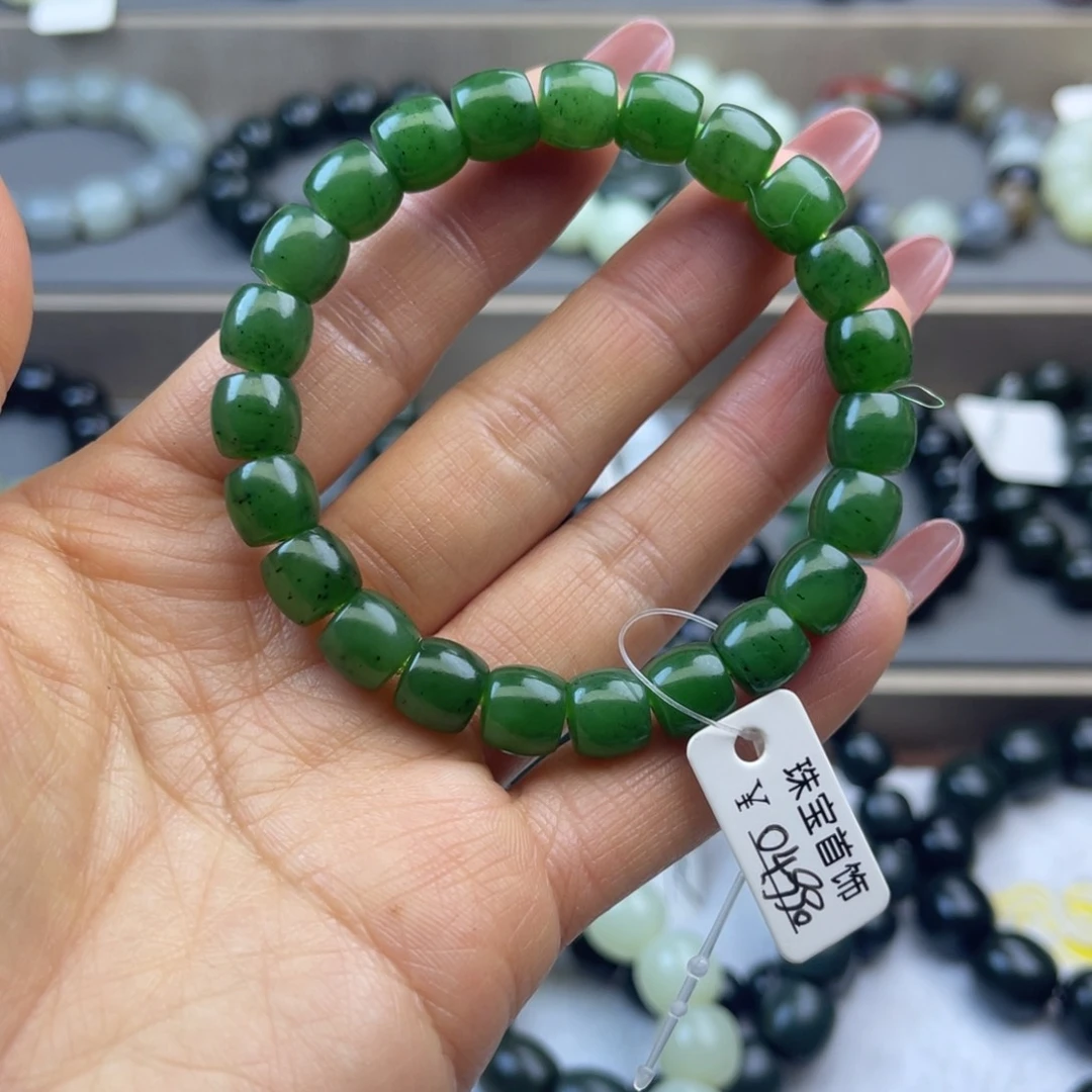 和田玉手链未镶嵌玉*意