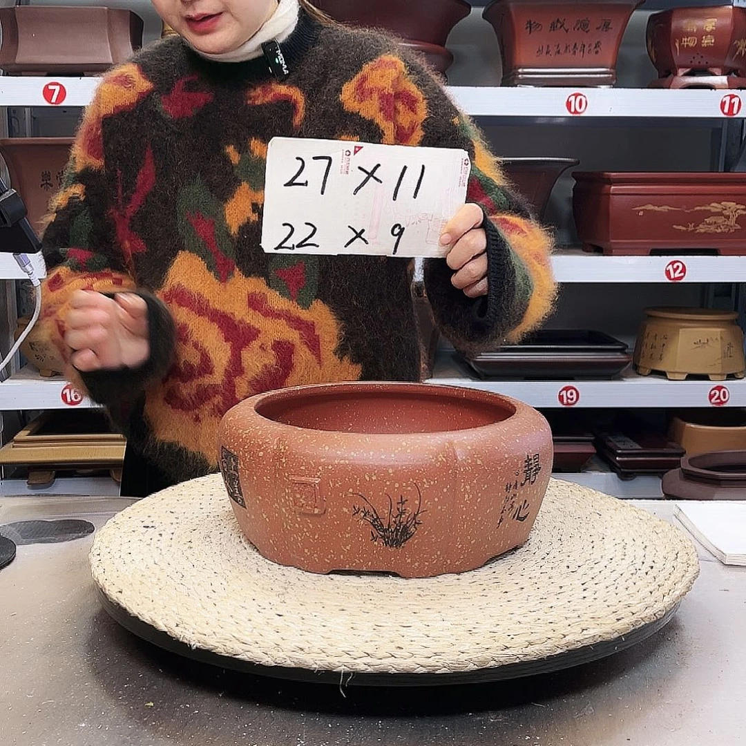 花盆紫砂紫砂花盆