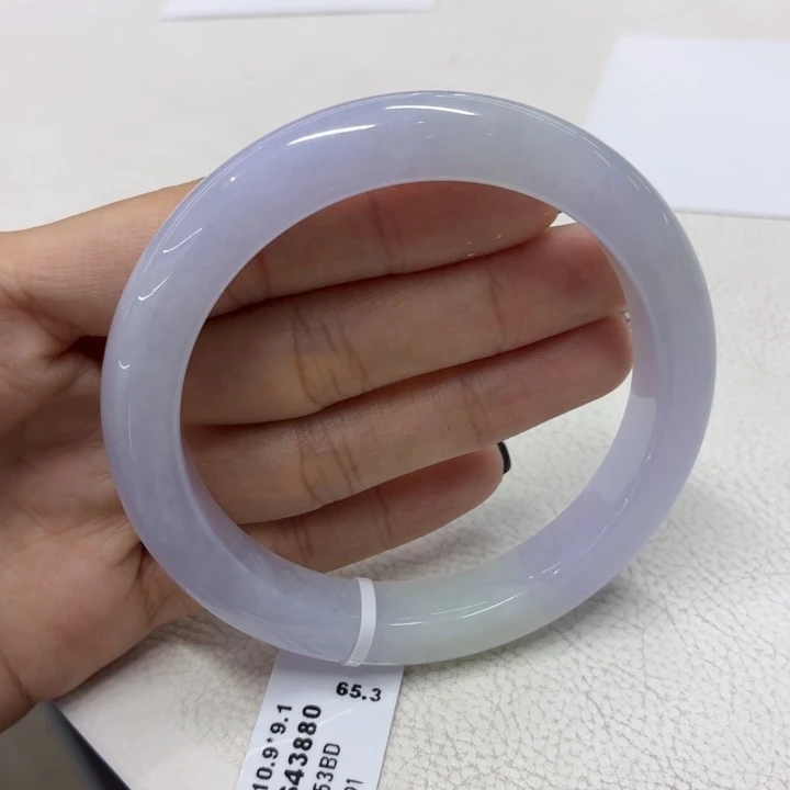未镶嵌手镯翡翠缅甸翡翠手镯60.4