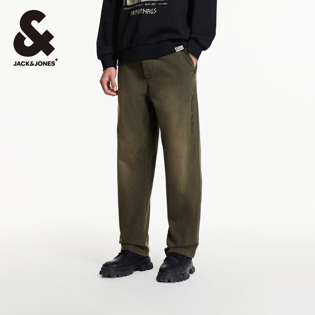 【商场同款】杰克琼斯秋季新款男士裤子潮流高街休闲裤高级感穿搭