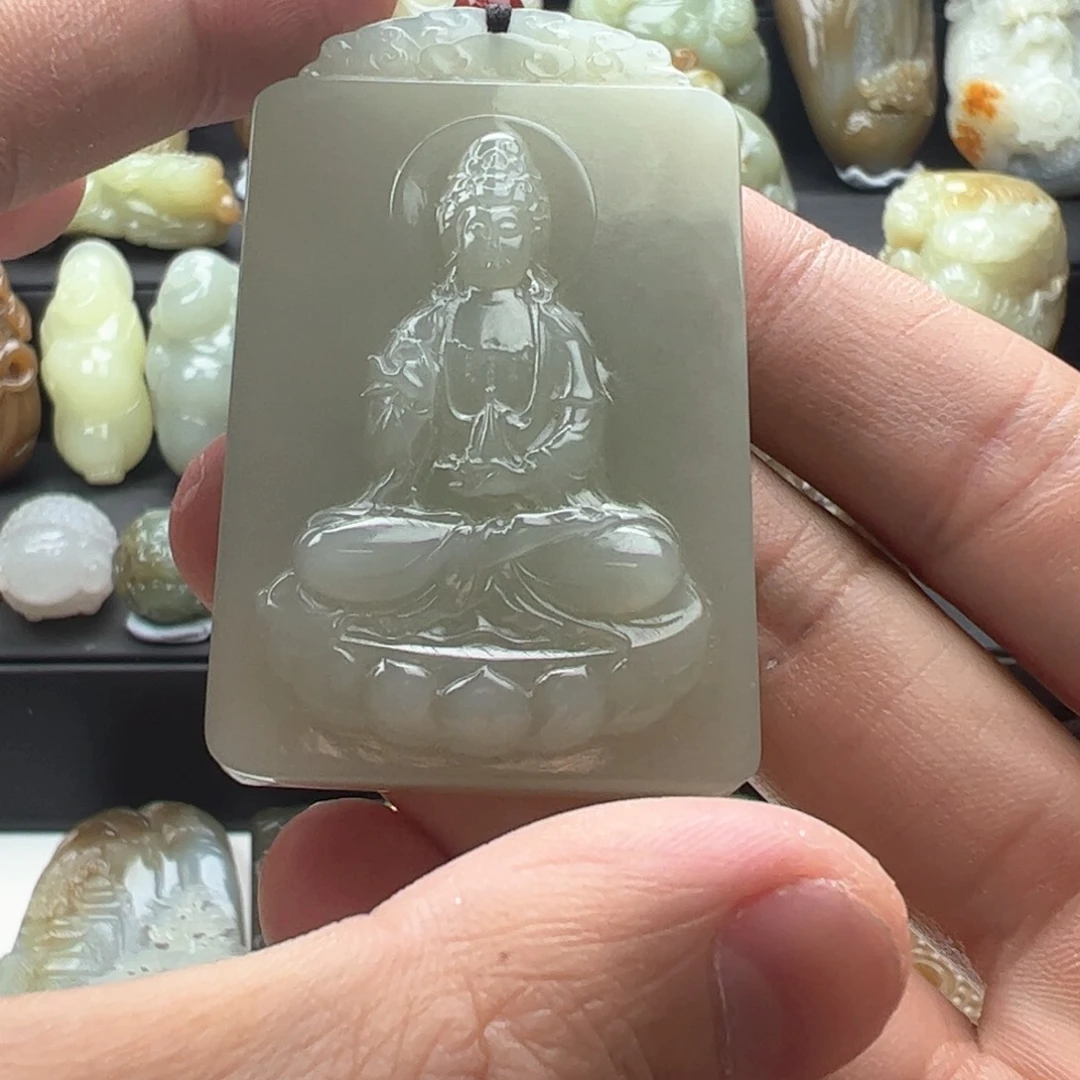 和田玉挂件未镶嵌