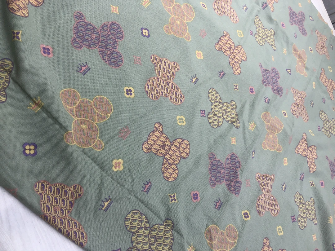 （米奇）2米纱布棉布头超软印花面料