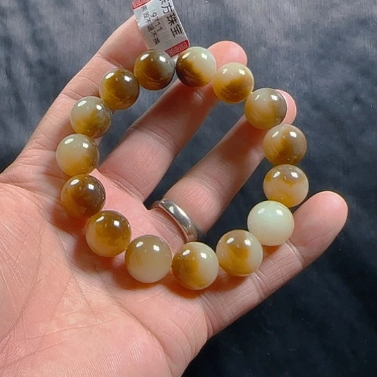 未镶嵌手串和田玉卡15➕