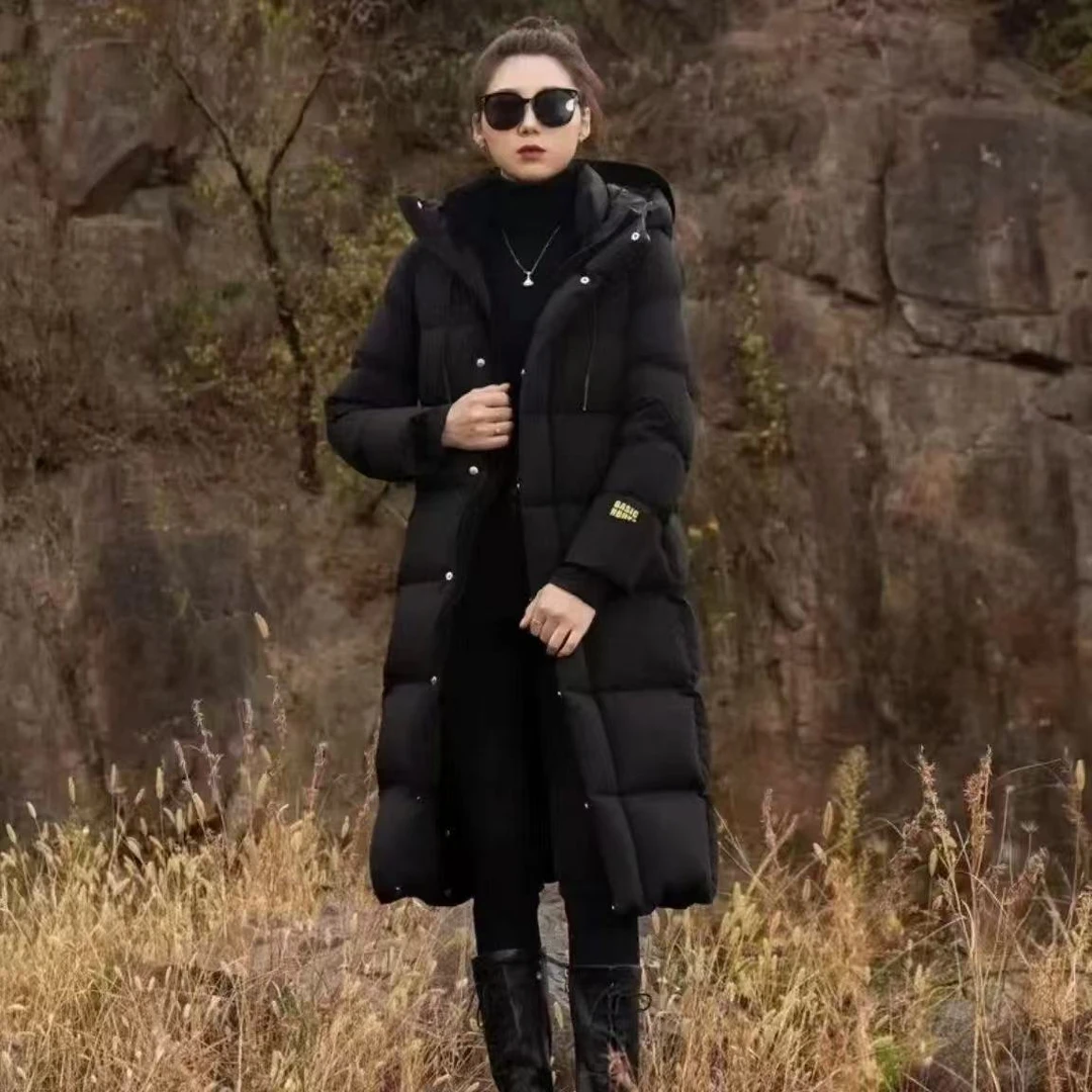 【盼盼家精品女装】GF极寒黑金轻奢长款