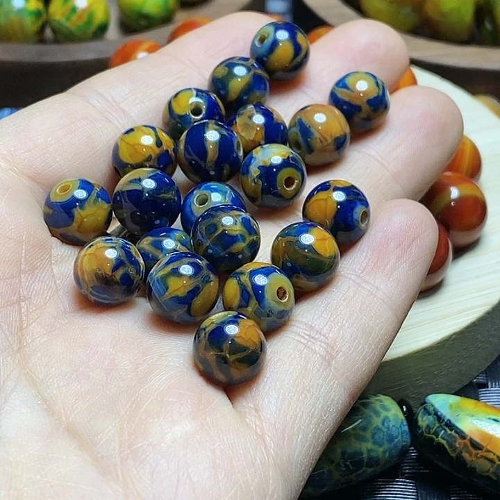 海***川玛瑙/玉髓未镶嵌颈饰