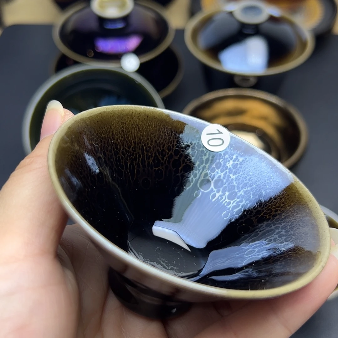 茶盏建窑建盏主人杯