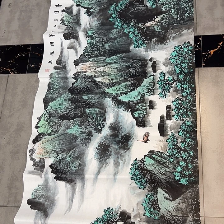 国画精品手绘作品