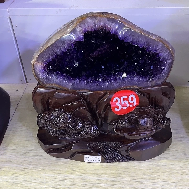 未镶嵌大型摆件（非配饰）紫晶