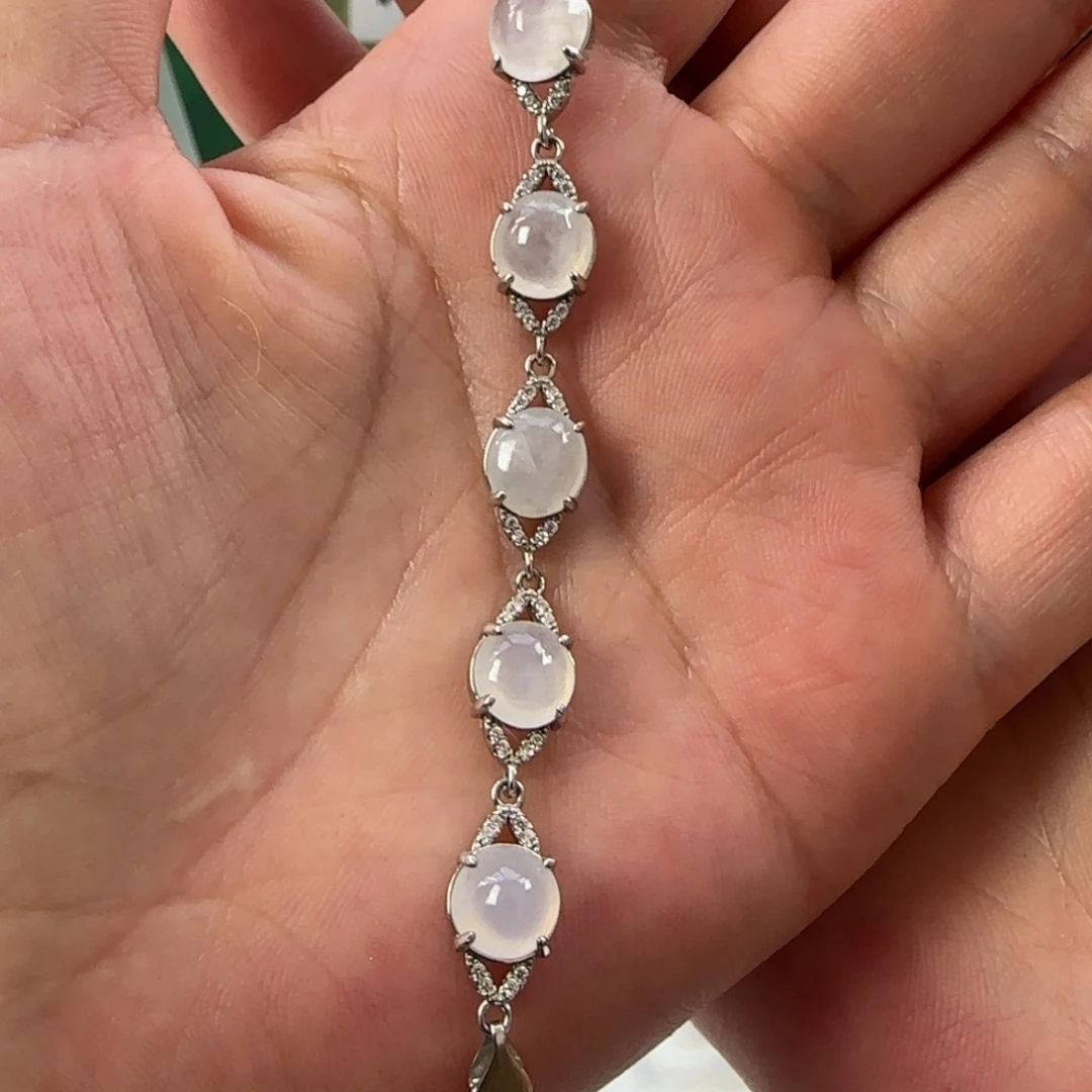 翡翠银S925镶嵌戒指