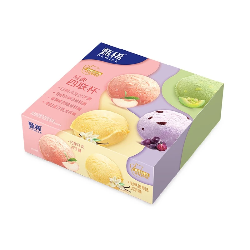 伊利甄稀经典四联杯冰淇淋 90克*4杯