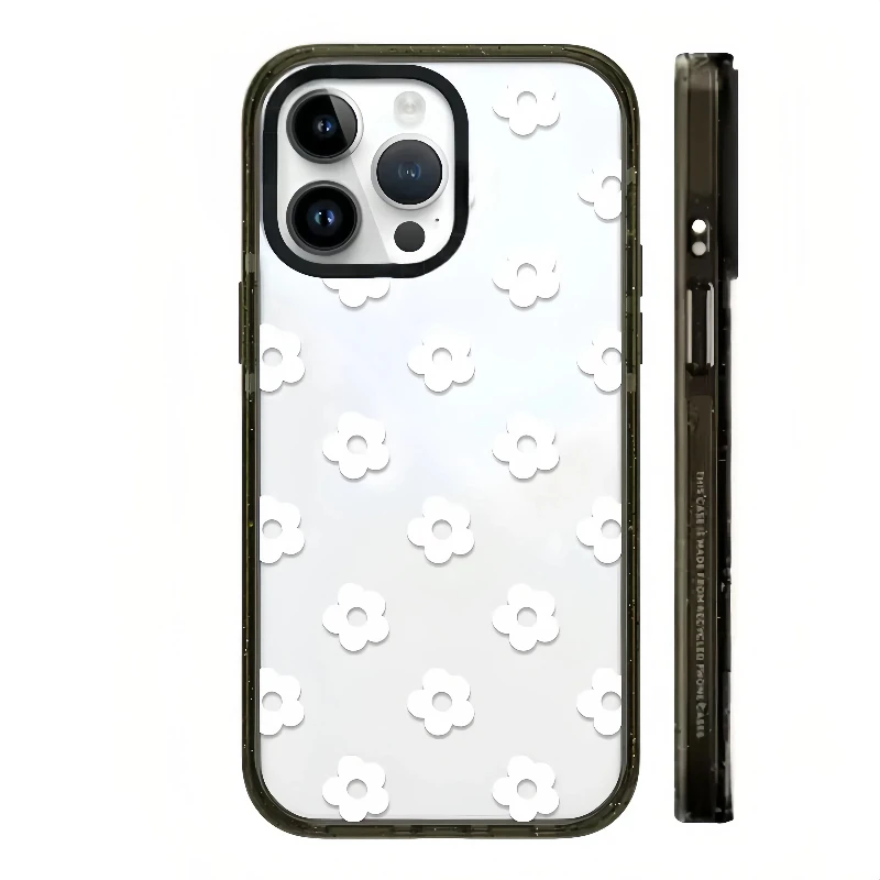 【高版本】几何花朵可爱潮牌适用于iPhone16promax苹果15p/14/13