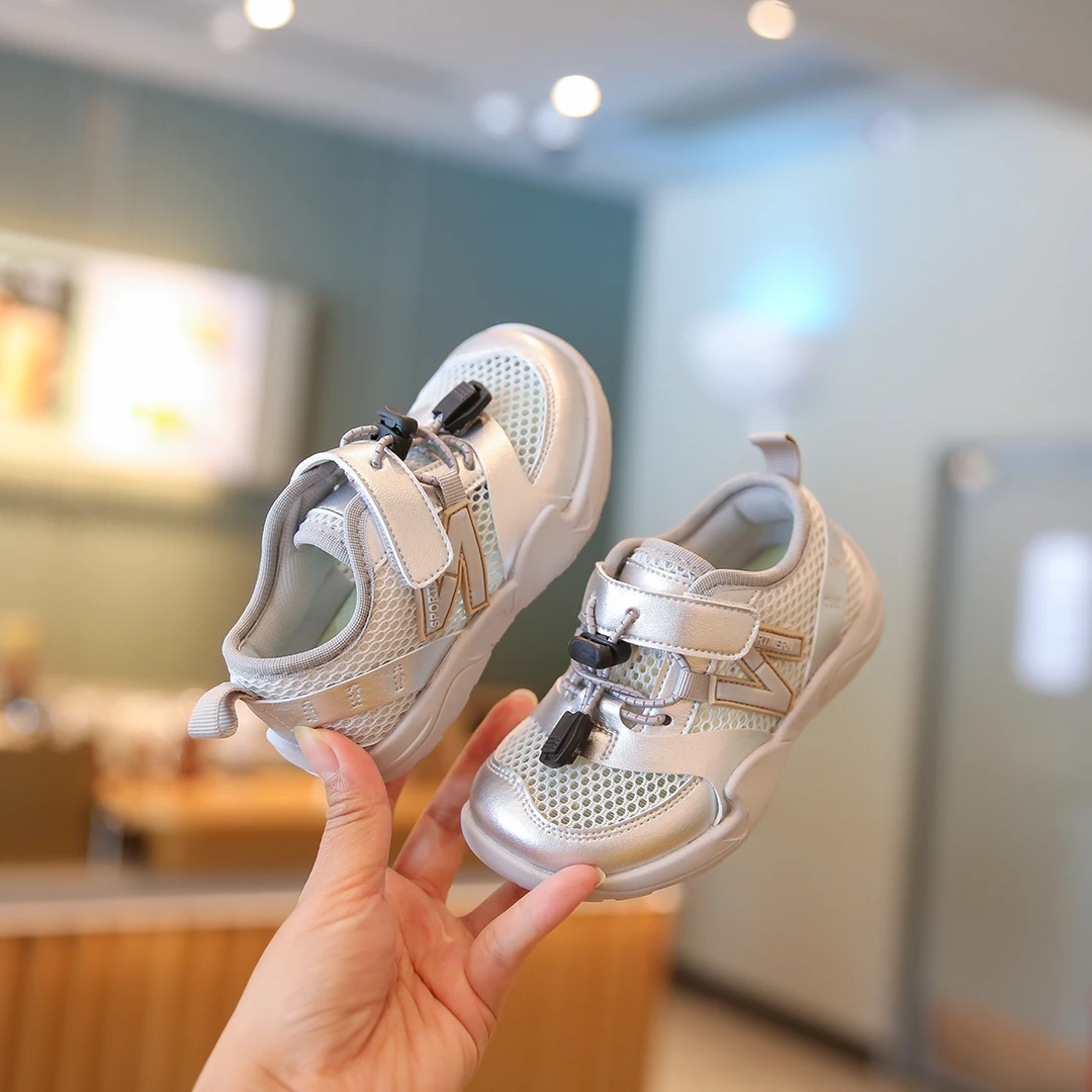宝宝学步鞋夏季新款婴儿鞋子女宝网鞋男宝透气鞋小女童鞋机能鞋春