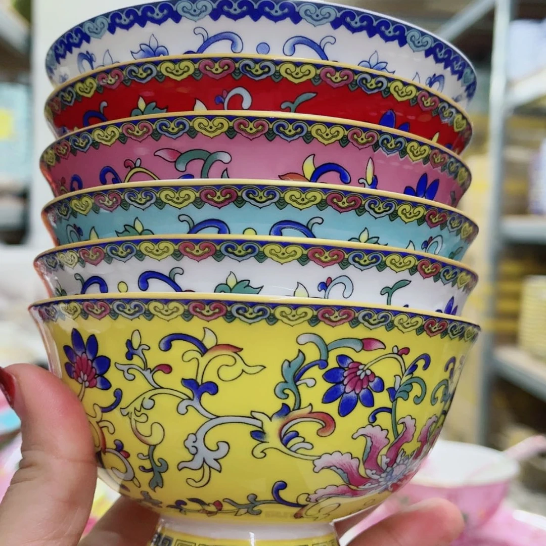 【闪购商品】骨瓷4.5寸6个………………………………