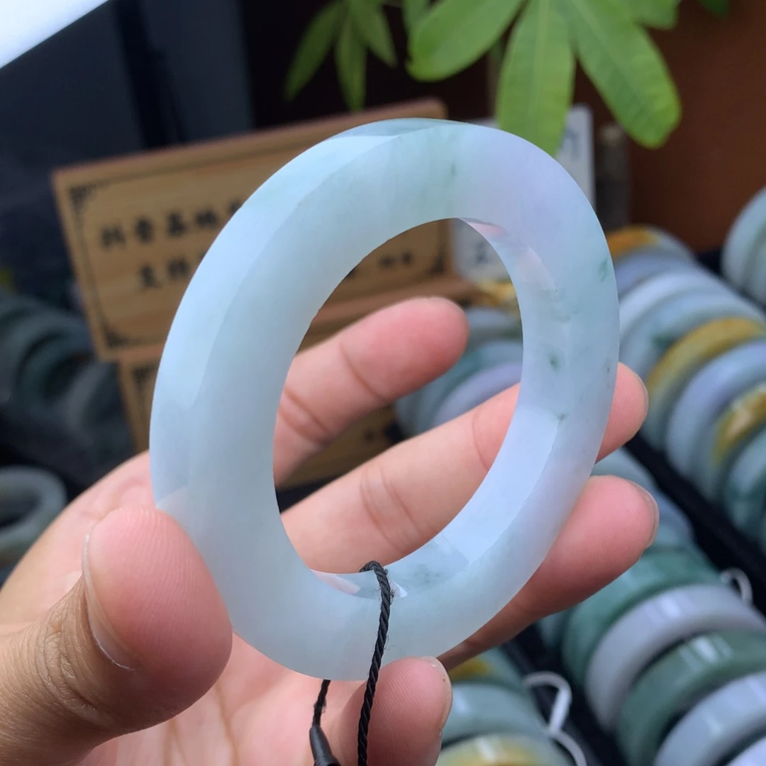 未镶嵌手镯定制翡翠定制手镯