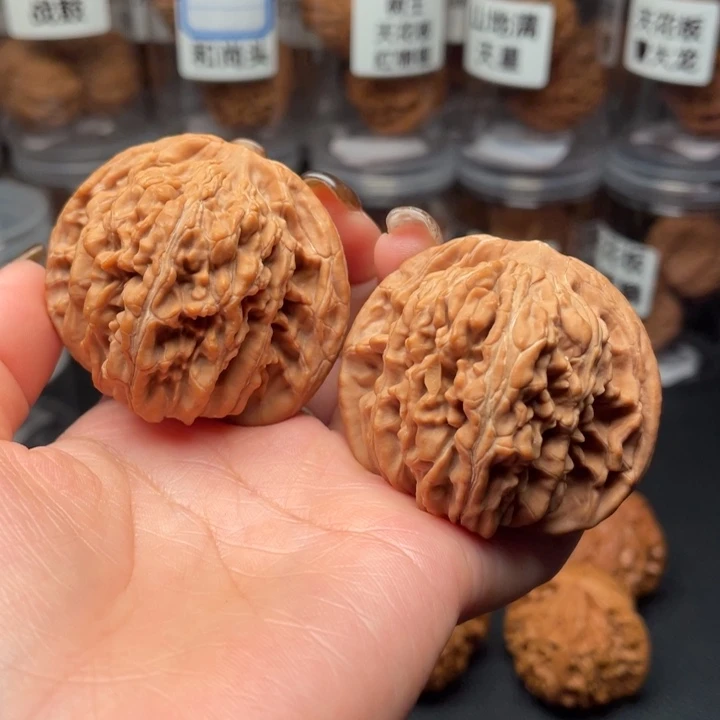 吊坠文玩核桃楼王48