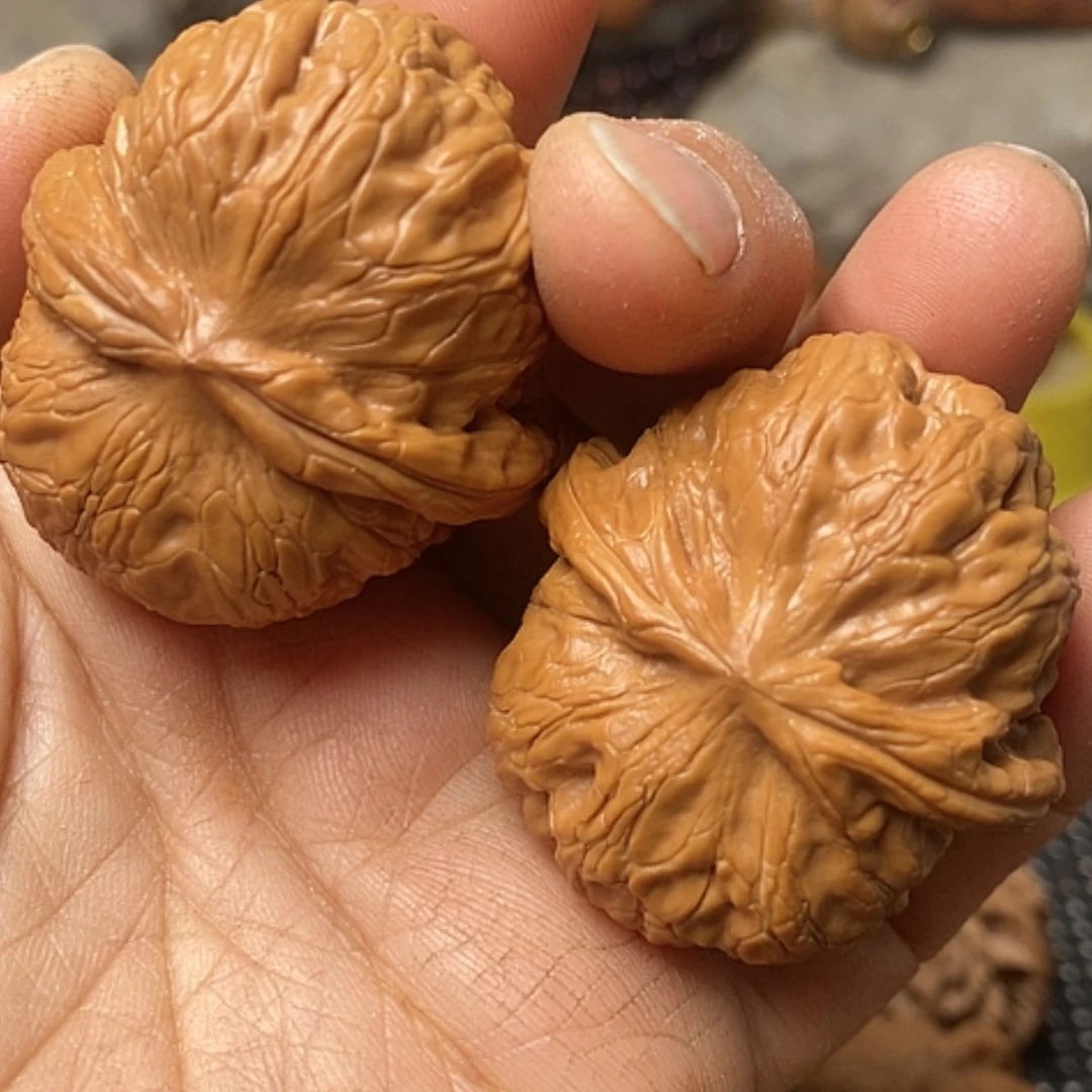 【闪购商品】把件文玩核桃大**云肉球元宝42