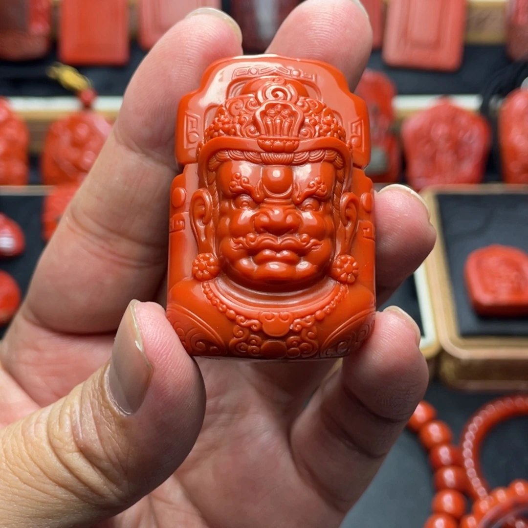 ****牛南红玛瑙未镶嵌颈饰