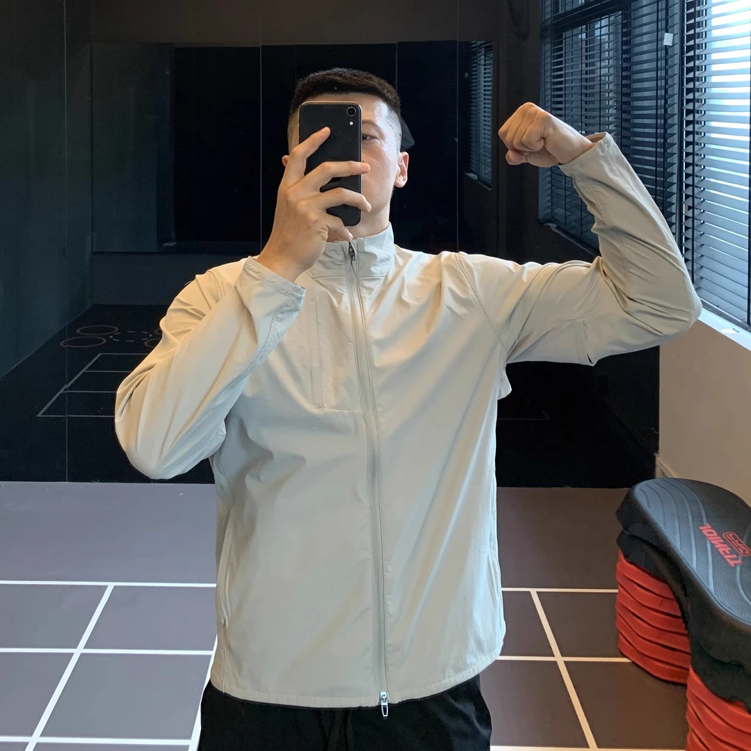 大码300斤户外休闲运动防水立领长袖外套男女春夏季新款机能夹克