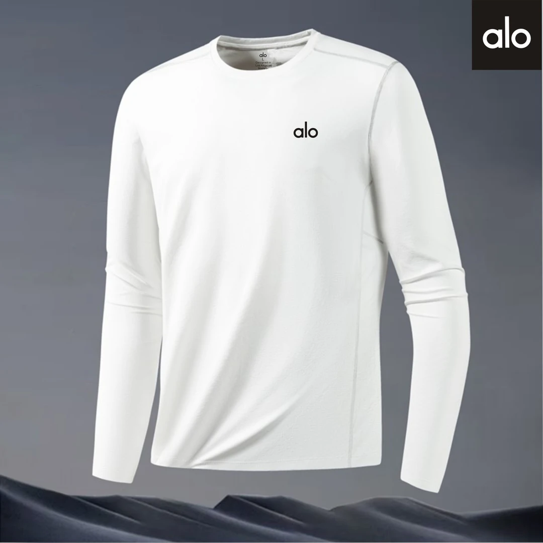 秋冬运动速干长袖T恤男士健身跑步t恤圆领秋季新款套头休闲t恤