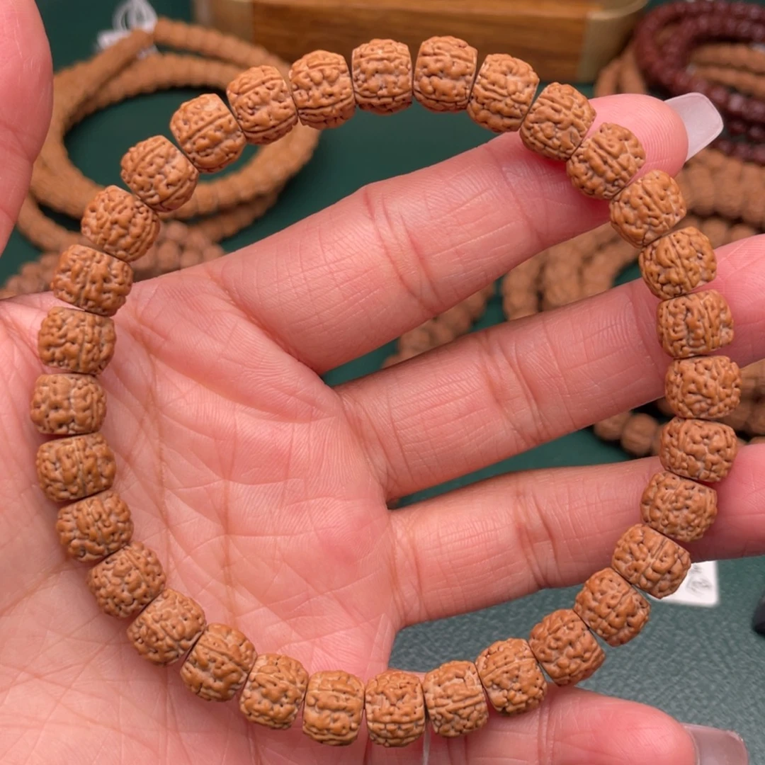 胖***虎手串金刚菩提单圈一代