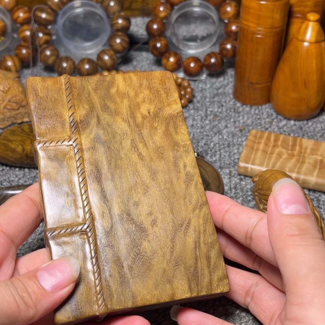 金丝楠纯手工无字天书