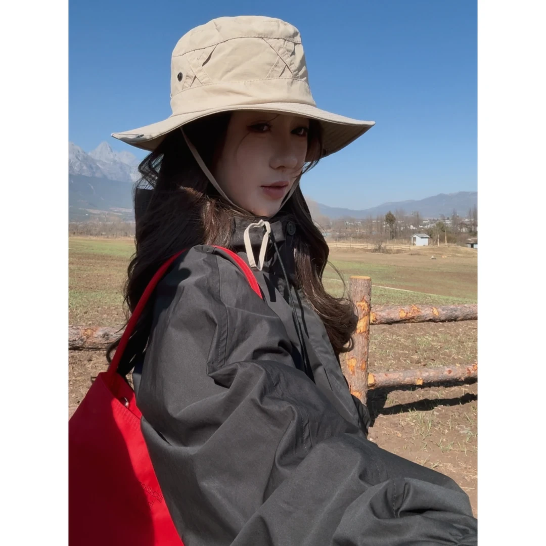 BOXUE “应烛” 2025春季新款连帽高级感外套#241217W311