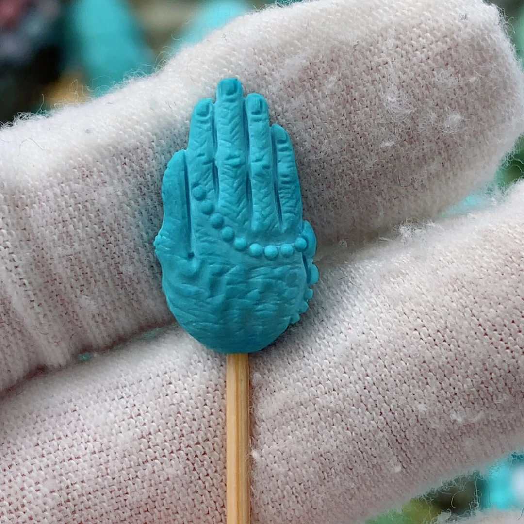 绿松石珠宝奇石未镶嵌