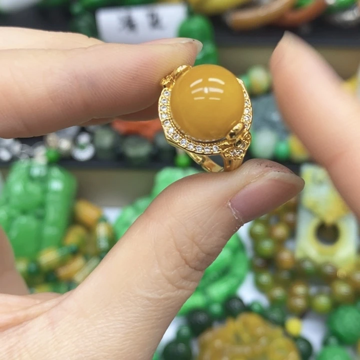 翡翠未镶嵌戒指戒指20