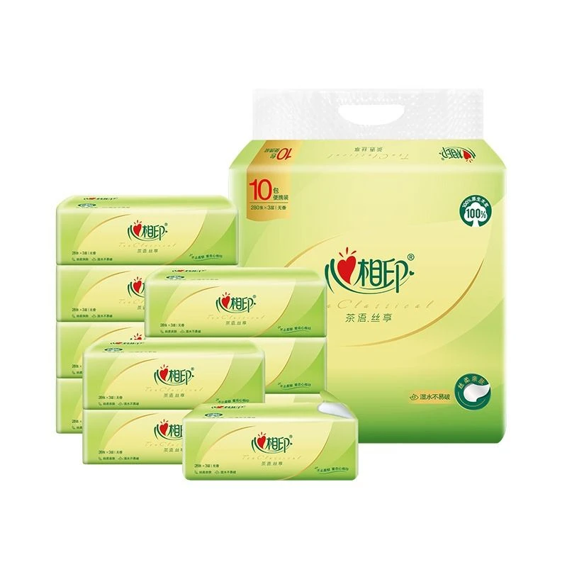 心相印丝享系列三层餐巾纸28抽 T4035