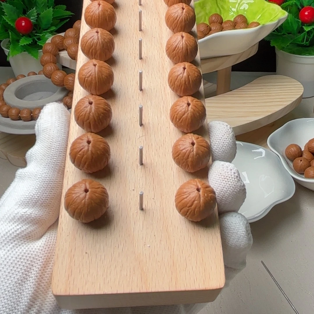 猴头核桃吊坠聚宝盆15+强迫症无泡药