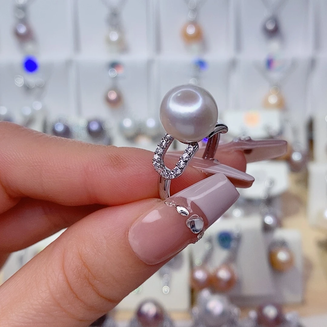 戒指未镶嵌淡水珍珠