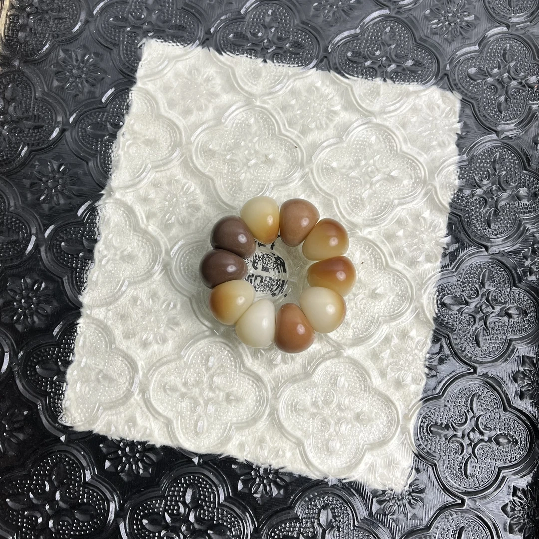 【聚珍14mm】菩提根风化雕刻蒜瓣手捻CP023-2627