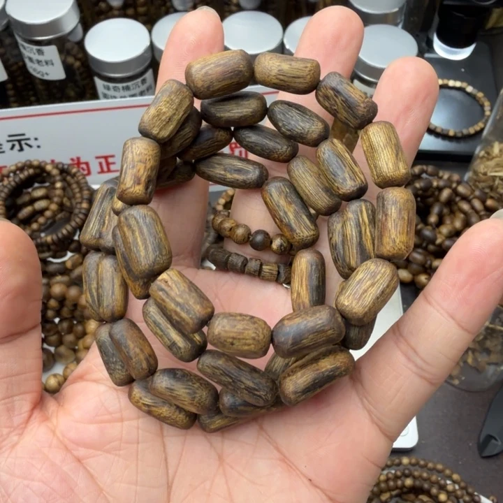 沉香枕沉香奇楠沉香树心油单圈高油料