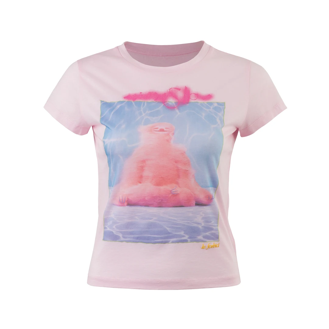 【LOCAT】Le forbici  合体几何图案T恤  LU14751